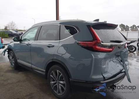 2020 Honda Cr-V Hybrid Touring из США, поврежденный, VIN 7FART6H98LE007566